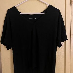 Abercrombie & Fitch Black Short Sleeve Tee